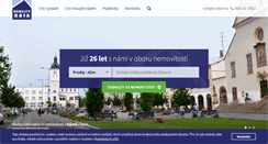 Desktop Screenshot of info.realitygaia.cz