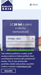 Mobile Screenshot of info.realitygaia.cz